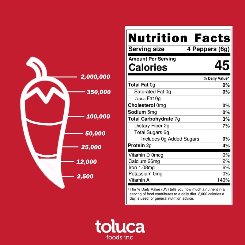 PEPITOS CHILITOS/Chile de Arbol 16oz Resealable Bag - Natural and