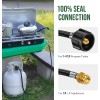 DwellWel 6FT Propane Adapter Hose LP Tank 1lb to 20lb