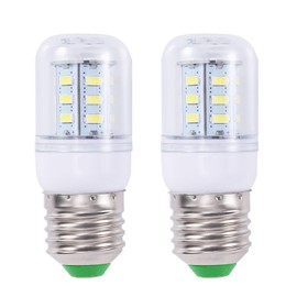 2pcs KEI D34L Light Bulb Replacement for Frigidaire 3.5W LED Refrigerator, AC100-265V Fridge Bulb for Frigidaire FFSS2615TS5 LFSS2612TF0 LFSS2612TF4 FFSS2615TSO Accessories, White Light