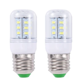 2pcs KEI D34L Light Bulb Replacement for Frigidaire 3.5W LED Refrigerator, AC100-265V Fridge Bulb for Frigidaire FFSS2615TS5 LFSS2612TF0 LFSS2612TF4 FFSS2615TSO Accessories, White Light