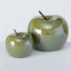 Boltze Deko Apfel Perly (2er Set, zur Dekoration / Geschenkidee,