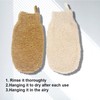 PPHAO - Bath Gloves for Shower - Organic Bath Mitts