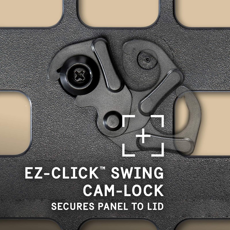 Pelican 1650 Case Molle Panel