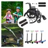Black Bicycle Grips, Non-Slip Soft Rubber Ergonomic Bicycle Grips Handlebar