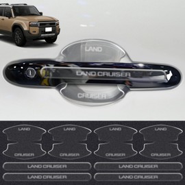 HUDIY Door Handle Protector Transparent Material 8 Pieces (New Land Cruiser 250 Series)