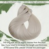 Hetto Clip-In Real Hair Extensions, Blonde Extensions, Remy Hair Extensions,
