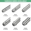 M METERXITY T Handle Lock Pin, 15/32" [12mm] Dia., 1-3/16
