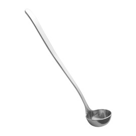 Ipetboom Long Handle Stainless Steel Sauce Spoon Seasoning Scoop for Cooking for Condiments and Dressings Space Saving Kitchen Essential