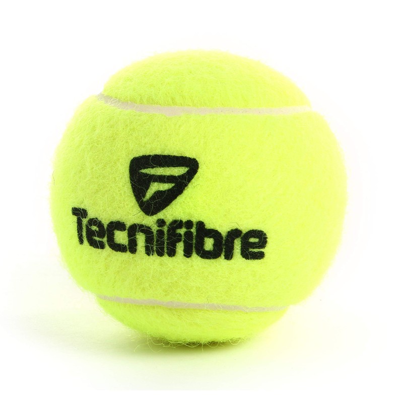 Tecnifibre Champion 3er Dose Tennisball, gelb, nosize