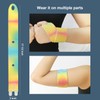 Niupiour 2-Pack Colorful Wrist Brace Compression Support Strap - Adjustable