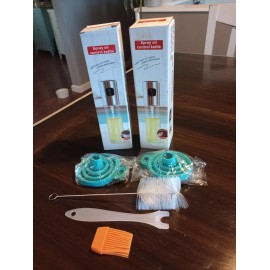 Kitchen Stainless Olive Oil Sprayer Cooking Mister Spray Pump Fine Bottle Kitchen US