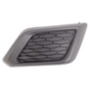 TRQ Front Right Fog Light Hole Cover Black Passenger Side