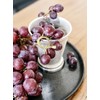 ED3005 Goblet-Shaped Vase with Pearl Motif / Silver Plated /