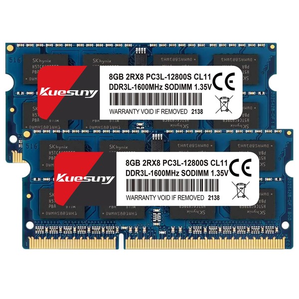 Kuesuny 16GB KIT (2 x 8GB) DDR3L / DDR3 1600MHz