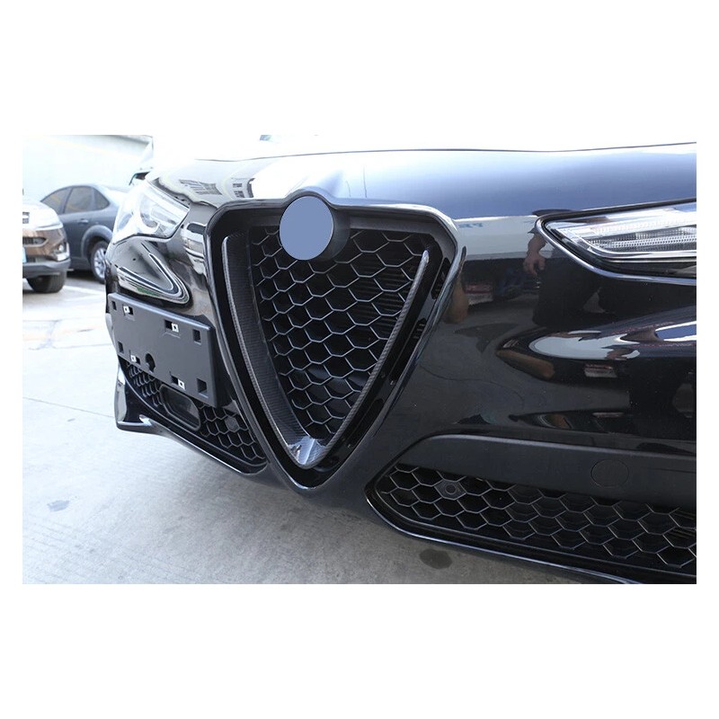 car-attention For 2017-2024 Alfa Romeo Stelvio Real Carbon Fiber V