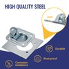 Lanbos Recessed D-Ring Tie Down Anchors, 6,000 lb Capacity Heavy