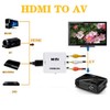 1080P HDMI to RCA AV CVBS 3RCA L/R HD Video