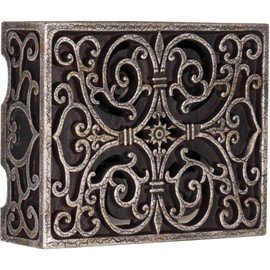 Craftmade CAB-RC Designer Carved Box Door Chime, Hand Painted Renaissance Crackle (6.75"H x 8.5"W)