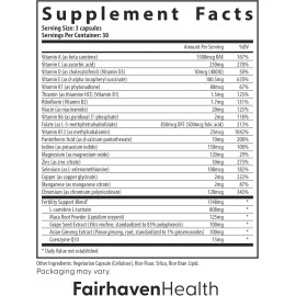 Suplemento De Fertilidad Masculina 90 Caps. Hecho En Usa