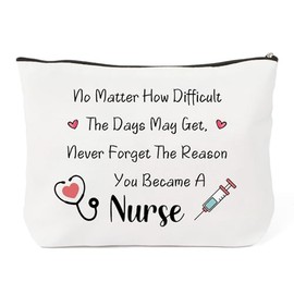 Nurse Cosmetic Bags, Nurse Gifts, Nurse Gifts for Women, Student Nurse Gifts, Nurses Day Gifts, Nurse Graduation Gifts, Paramedic Gifts