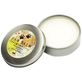 Macadamiya Paw Cream 1.1 oz (30 g) (Contains Argan Oil), Made With Only Natural Oils and Beeswax, For Dogs and Cats