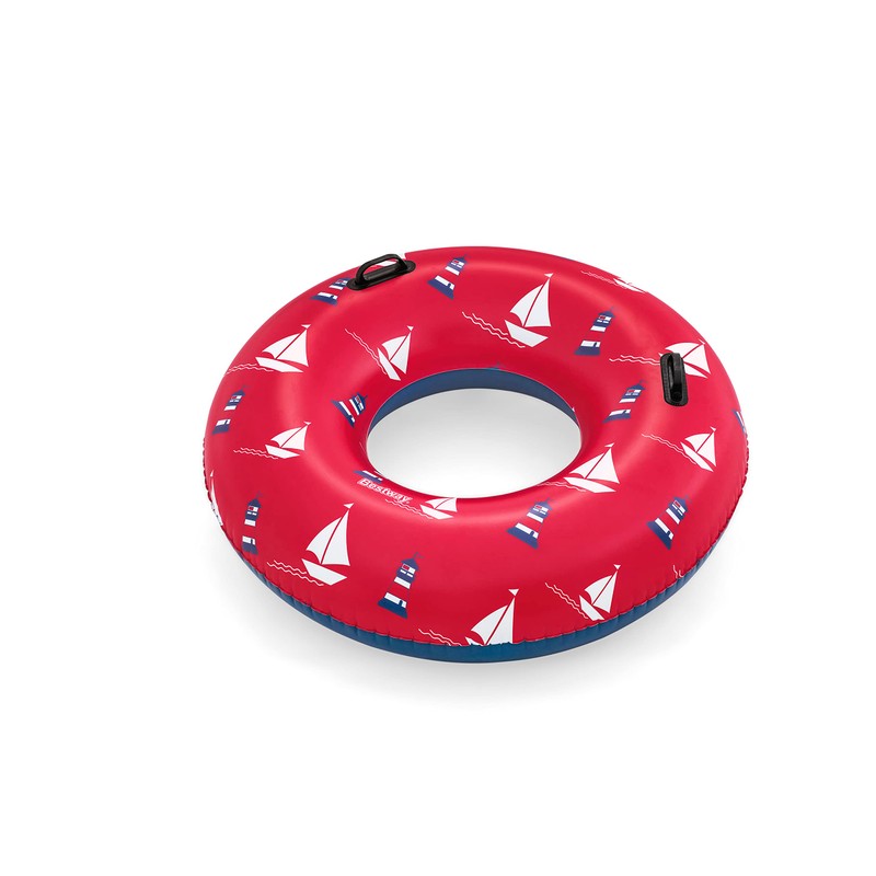 Bestway Nautical Swim Ring Diameter 119 cm Assorted Colours