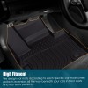 Car Floor Mats for2015-2019 Subaru Legacy Black All-Weather TPE Rubber