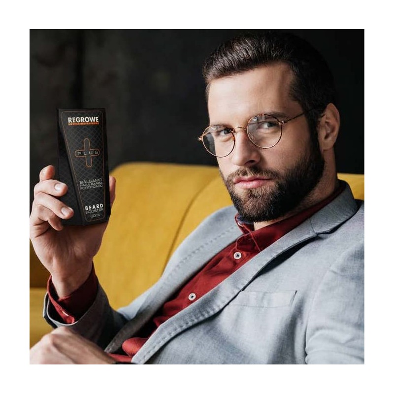 Regrowe - Bálsamo de Crecimiento de Barba Fortificado Regrowe Plus