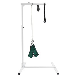 Trapeze Bar for Bed Mobility Aids, Hospital Stand Assist Lift for Elderly Standing Aid Helper (White)