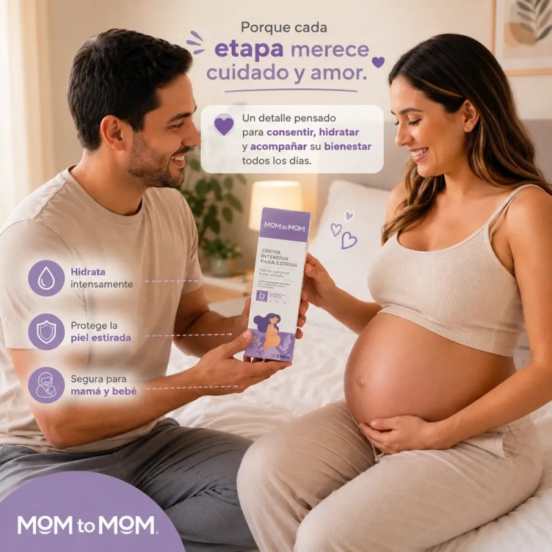 Crema Intensiva Para Estrias Mom To Mom 250ml