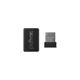 Pulsar Gaming Gears - Kit de dongle para mouse - Receptor USB inalámbrico para X2 v2/X2H/X2A/Xlite v3 (no para la serie ES) - Negro