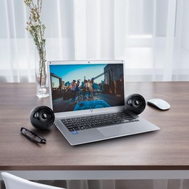 Vorago SPK-105 Bocinas para Computadora 2.0, 6W, Conector 3.5mm y USB