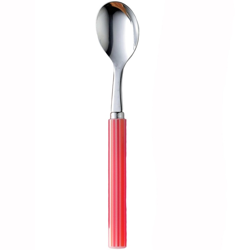 Nagao Stripe Dinner Cutlery Set of 4, Red, Made in