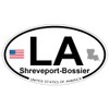 US Decal, Inc. Shreveport-Bossier, Louisiana Oval Sticker