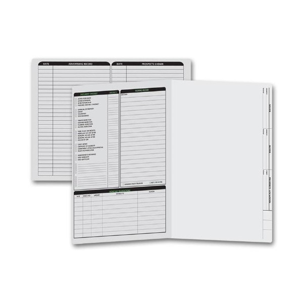 EGP Color Choice Real Estate Folders (Grey). 50 Folders