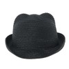 [Big] Kids Cat Ear Hat Cat Ear Hat Straw Hat