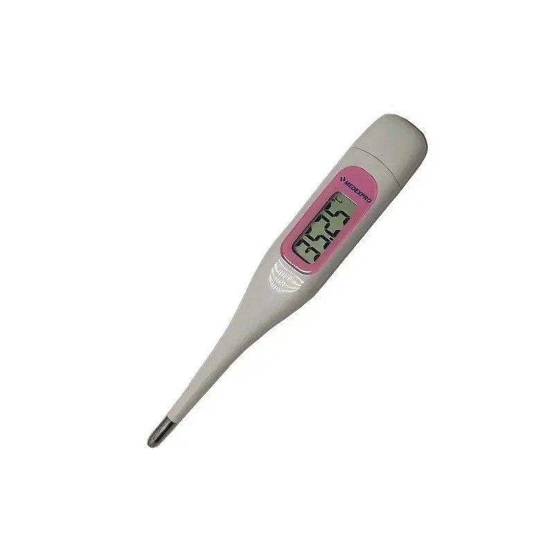 Termómetro Medexpro JT002BT corporal basal flexible para ovulación fértil Blanco