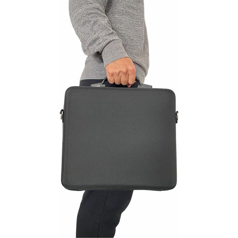 UISKOOPW Pool Balls Carrying Case, Hard Billiard Case with adjustable