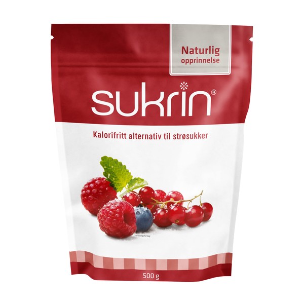 Sukrin Granulated All-natural Zero Calorie Wholesome Sweetener alternative to Sugar (500g)