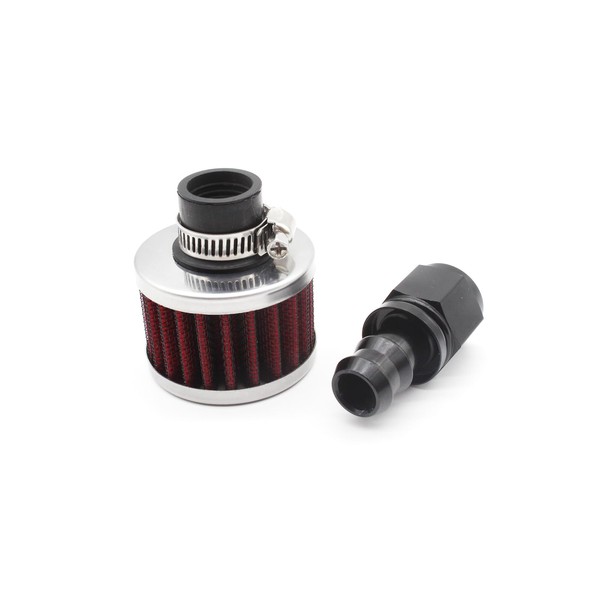 Fuel Cell Breather/Vent -10 AN Female Fitting with Filter Rebuild