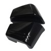 Unbranded Vivid Black ABS Fairing Battery Side Covers For Honda