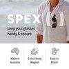 KLIPSTA SPEX Glasses Clips (Olive Green 2-pack) - Magnetic Glasses