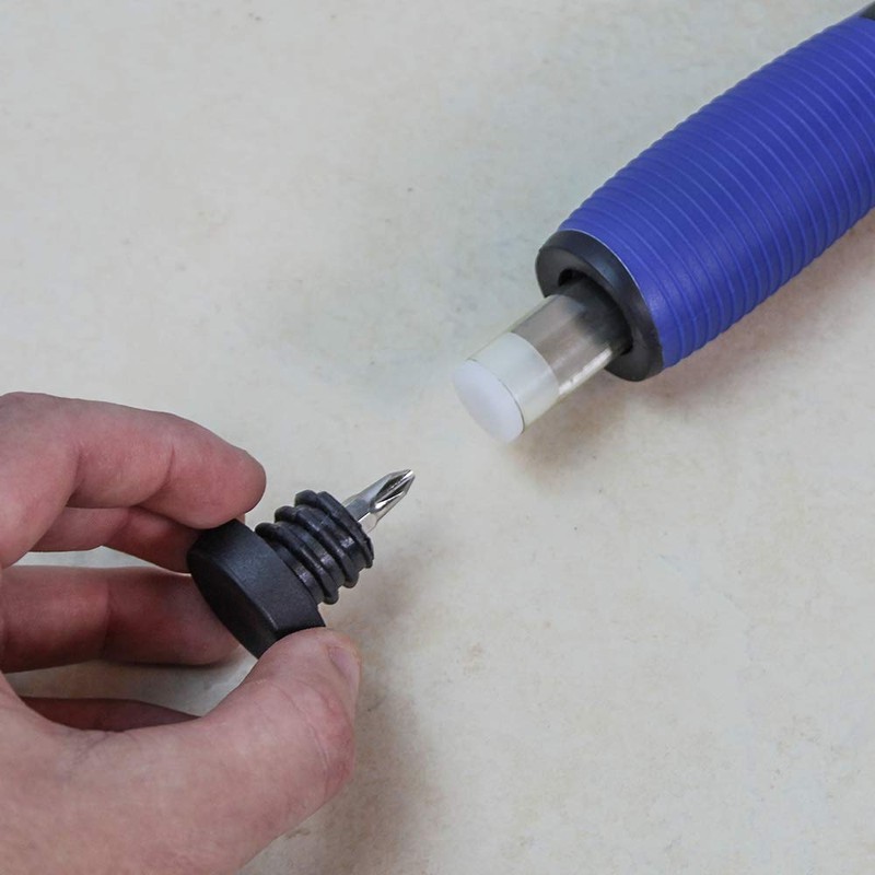 Faithfull FAISCRA100LH Soft Grip 4in Long Handled Heavy-Duty Scraper with