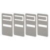 4pcs Rv Refrigerator Airing Device Plastic Rv Fridge Airing Cards