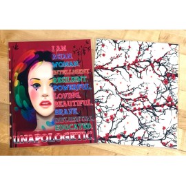 Handmade *Asian. Woman. Unapologetic.* Cover Set 4 use w/ Classic Happy Planner