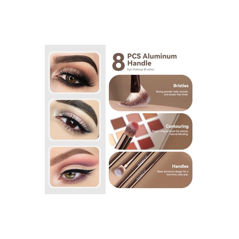 MAGEFY Brochas para Maquillaje Profesional