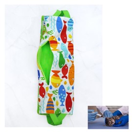 Cat Wrap Bag Carrier Cat Injection Sleeve Cat Medical Wrap Cat Restrain Bag Injection Wrap for Hugging and Calming Your Cat