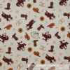 Windham Fabrics BonEful Fabric FQ Cotton Quilt Green Brown Scenic