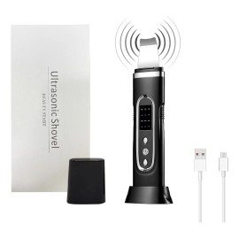 Limpiador Ultrasónico Facial Peeling Skin Scrubber Con Base