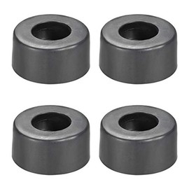 sourcing map Pack of 8 Anti-Vibration Base Pad Spike Mats D34 x H19 mm Rubber Feet for Speaker Guitar Amplifier HiFi